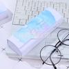 Versión coreana de caja para gafas, tinta creativa, moda, hombres y mujeres, miopía, dibujos animados, fabricantes, impresión gratuita, cuadrada de alta gama, almacenamiento de PU