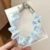 Qualidade Premium Estilo INS Lanyard Rosa para Celular Alça de Pulso para Mulheres Corda para Pendurar ao Ar Livre Pulseira Estilo Lanyard Curto Elástico