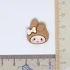 Parche Mika Sanrio personaje de dibujos animados resina accesorios para joyería diy carcasa de teléfono móvil vaso de agua pegatinas 3D 3D