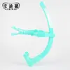 Tubo de Respiração para Treinamento de Natação Sistema Úmido/Seco Snorkel de Mergulho para Adultos Nado Peito Estilo Livre para Crianças