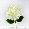 Flores de Hortensia Artificiales Estilo Nuevo para Decoraciones de Pared de Moda, Flores Secas para Arreglos de Pasillo de Boda, Accesorios para Fotografía al Aire Libre al por Mayor