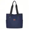 Bolso de Mano de Moda de Gran Capacidad al por Mayor Bolso Tote de Tela Oxford Logo Personalizado Bolso para Mamá Bolso de Mujer Bolso de Hombro de Nylon