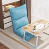 Sofá Preguiçoso Reclinável e Transformável em Cama, Adequado para Dormitório, Cama Tatame Pequena, Cadeira com Encosto para Quarto ou Varanda, Pessoa Solteira com Ajuste de 6 Níveis