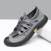 Sandalias para Hombre, Nuevo Estilo de Verano, Zapatos de Malla Hueca Transpirables para Hombre, Zapatos Deportivos Versátiles Casuales, Zapatos de Playa para Hombre