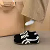 Zapatillas deportivas casuales ligeras retro para mujer, novedad otoño 2026, versátiles de estilo coreano, zapatos blancos