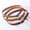 Cinto Maillard Feminino Camurça Camurça Cinto Feminino Retrô Desgastado Fivela de Pino com Jeans de Alta Qualidade Novo Cinto