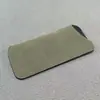 Venda Quente Transfronteiriça Carteira de Couro Verde Escuro com Sensação de Pele Óculos de Sol de Nicho de Alta Qualidade Bolsa para Óculos Bolsa de Óculos de Sol de Moda Portátil Atacado