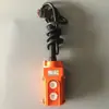 Manija de caja de distribución de energía de canasta suspendida eléctrica, caja de control eléctrico para construcción en altura de pared exterior, colección de accesorios de interruptor de elevación de botón de tres núcleos