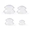Set de ventosas de silicona para uso doméstico, absorbente de humedad, dispositivo de ventosas de alta transparencia, set transparente de presión negativa, dispositivo de ventosas de silicona para masaje y gua sha