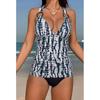 Traje de baño de una pieza strapless con escote en V para mujer, superventas transfronterizo europeo y americano 2026, un imprescindible para las vacaciones, tejido de secado rápido, sexy y moderno