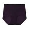 Pantaletas moldeadoras sin costuras de tiro alto para mujer, diseñadas para levantar las caderas, aplanar el abdomen y proporcionar un efecto adelgazante. Estas bragas moldeadoras de doble capa con compresión mejorada son transpirables y ofrecen un efecto esculpido.