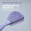 Peine para el Cabello de Alta Corona Voluminizador, Herramienta de Peinado para Mujeres, Peinado de Cabello Largo, Peine de Carcasa Acanalada con Bolsa de Aire para Masaje de Meridianos