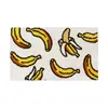 Alfombra de Piso con Pez de Dibujos Animados Transfronteriza, Felpudo Absorbente para Baño, Felpudo de Entrada Fácil de Cuidar, Alfombra de Imitación Cachemira para Sala de Estar