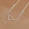 Cadena Corporal Transfronteriza Europea y Americana Joyería Cadena de Cintura Versátil de Amor Múltiples Capas Joyería Nupcial Accesorios de Cadena de Cintura