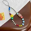 Venta al por mayor del fabricante Nuevo modelo Gato Kt Lazo Cadena para teléfono Colgante de cadena para teléfono con cuentas hecho a mano Decoración para niñas