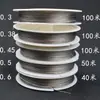 Alambre de Acero Suave Recubierto de Plástico No Elástico Aguja Guía para Cuentas Alambre de Acero Fino Collar de Alambre de Acero Pulsera de Alambre de Acero Material de Accesorios DIY