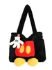 Bolso de Felpa Nuevo Otoño e Invierno 2025, Moderno, Sencillo y Lindo, Bolso de Hombro Grande de Capacidad para Niña, Bolso Tote