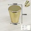 Manija de Tirador de Agujero Único de Plástico Simple Cónica Estilo Chino para Cajón, Puerta de Gabinete, Tocador