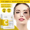 Mascarilla Facial de Vitamina C Transfronteriza Serie Mascarillas Blanqueadoras y Aclarantes de Manchas Fayankou Hidratante, Humectante y Rejuvenecedora de la Piel Comercio Exterior al por Mayor