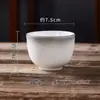 Xícara de Cerâmica Jiangzhong Xícara de Chá Xícara de Boca Doméstica Xícara de Vinho Conjunto de Chá Kung Fu Xícara de Água Xícara do Mestre Xícara de Degustação de Chá Tamanho Grande