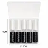Pegatinas de Transferencia para Uñas con Borde de Encaje Estilo Trendy Ins Puro Deseo Blanco y Negro Encaje Floral Papel de Transferencia de Uñas Ultradelgado