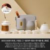 Tetera de Cerámica Cultural y Creativa de la Ciudad Prohibida Juego de Té de Viaje Taza Rápida Portátil para Acampar al Aire Libre Una Tetera