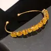 Pulsera Retro Ovalada de Bambú con Cierre de Circonita Europeo y Americano, Pulsera de Lujo Ligero de Gama Alta, Accesorio de Mano Versátil de Moda para el Día a Día
