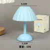 Lámpara de Mesa Pequeña Atmosférica, Carga con Control Remoto, Regalo para Niños y Niñas, Lámpara de Ambiente Nocturno para Dormitorio, Lámpara de Noche Creativa para Escritorio