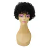 Venta al por mayor de pelucas cortas de fibra sintética para mujer, con rizos africanos, estilos voluminosos y rizos pequeños, fabricadas por una fábrica