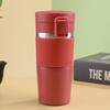 Taza de Café de Comercio Exterior, Taza Termo de Acero Inoxidable 304 de Doble Capa, Taza Estilo Europeo, Taza de Agua Portátil para Viaje, Gran Capacidad
