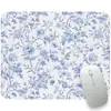 Alfombrilla de ratón floral estilo europeo y americano, diseño personalizado con estampados creativos, adecuada para uso en oficina y computadora, hecha de goma con bordes antideslizantes, venta al por mayor directamente del fabricante
