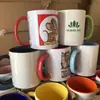 Caneca Criativa Estampada com Logo Caneca de Cerâmica Barata Atividades de Publicidade de Escritório Presente Canecas Fábrica Fornecimento Direto