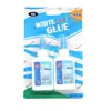 Fabricante Personalizado 40ml Pegamento Blanco Paquete Múltiple Empaque Blíster Tarjeta Blíster Hecho a Mano DIY Pegamento de Látex Blanco para Carpintería
