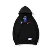Nueva sudadera de cuello redondo para hombre y mujer, top tipo camiseta de manga larga, corte holgado con bordado en inglés, sudadera de marca versátil y moderna estilo coreano para hombre