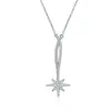 Colgante de arroz con incrustaciones de circonita AAA cadena de clavícula pavimentada joyería coreana nueva exquisita versátil