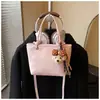 Bolso de Mano de Moda Estilo Coreano Bolso de Mujer 2026 Nuevo Modelo Bolso Cesta Minimalista Elegante Bolso de Hombro Cruzado