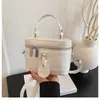 Bolsa Caixa Nova de Couro de Crocodilo de Luxo 2026 Bolsa de Mão e Bolsa Transversal da Moda com Textura Luxuosa e Design Versátil Estiloso