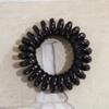 Anillo para el cabello con línea telefónica pequeña coreana, esmerilado, para mujeres adultas, con alambre de goma, correa de goma Mori para el cabello.