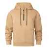 Sudadera con capucha y media cremallera para hombre, talla europea, para cruzar la frontera, para primavera y otoño, sudadera deportiva, moda, fabricante transfronterizo, transfronterizo