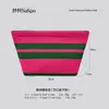Bolsas Transfronterizas, Bolsas de Punto Rayadas, Bolsas para Guardar Cosméticos, Bolsas Tejidas de Moda y Sencillas, Bolsos de Mano de Hilo Tejido de Mosca