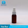 20ml PET Brown pequeno fácil de transportar sombreamento plástico spray garrafa de embalagem de líquido spray garrafa