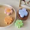 Amapola DIY Resina de Cristal Yeso Trébol de Cuatro Hojas Pétalos de Cinco Hojas Flor Adorno de Vela Molde de Silicona
