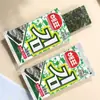 Alga Hai Brand 2g*6 Bolsas Importada de Corea Alga Seca Topping para Arroz de Sushi Snack Hojas de Alga Alga Condimentada