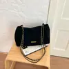Bolso bandolera retro color Maillard de gran capacidad para mujer, súper popular, versátil, bolso de hombro, moda, para el trabajo, bolso cruzado