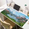 Fornecimento Direto da Fábrica de Mouse Pad Minecraft, Mouse Pad Gamer Extra Grande, Teclado Grande de Alta Qualidade com Transferência Térmica