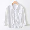 1029 camisa xadrez na moda Ruan algodão bonito top solto manga comprida casaco camisa de veludo um- peça de entrega