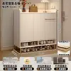 Zapatero para entrada de casa, mueble de almacenamiento integrado de pared, nuevo modelo 2026 zapatero para recibidor