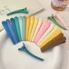 Pinza de pico de pato sin costuras clip grande para salón de peluquería adorno para la cabeza pasador para la parte posterior de la cabeza pasador para flequillo de maquillaje pasador femenino