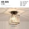 Lámparas Zhongshan Luces de Techo Dormitorio Luz de Lujo Cristal de Alto Nivel Luces de Entrada Interior Balcón Comedor Luces de Pasillo