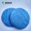 Esponja de polimento com cera redonda com bolso, esponja de limpeza para lavagem de carro em microfibra, bloco para atacado